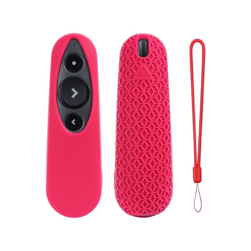 Shockproof Presenter Remote Cover Soft Silicone Texture Presenters Protective Case Elastic Silicone Bag for Presenter розы красного