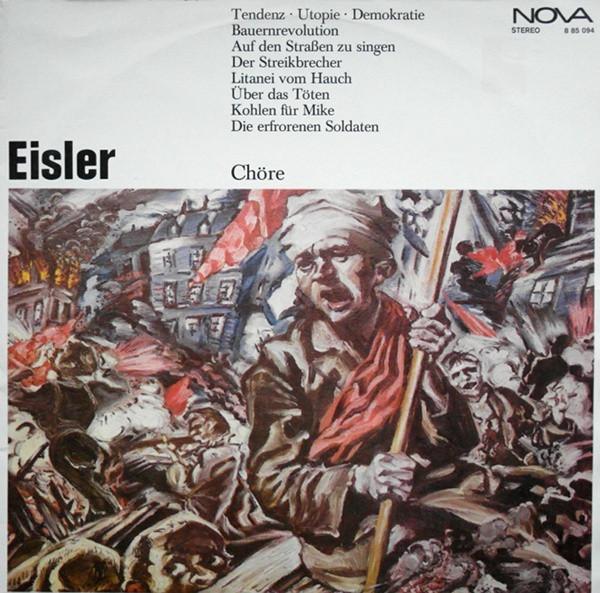 

LP Record HANNS EISLER Chre 885094 NOVA 1976 Germany Classical Used