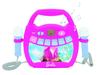 Enceinte Bluetooth - Barbie - Karaoké - 2 micros inclus - Effets lumineux - Enregistrement vocal