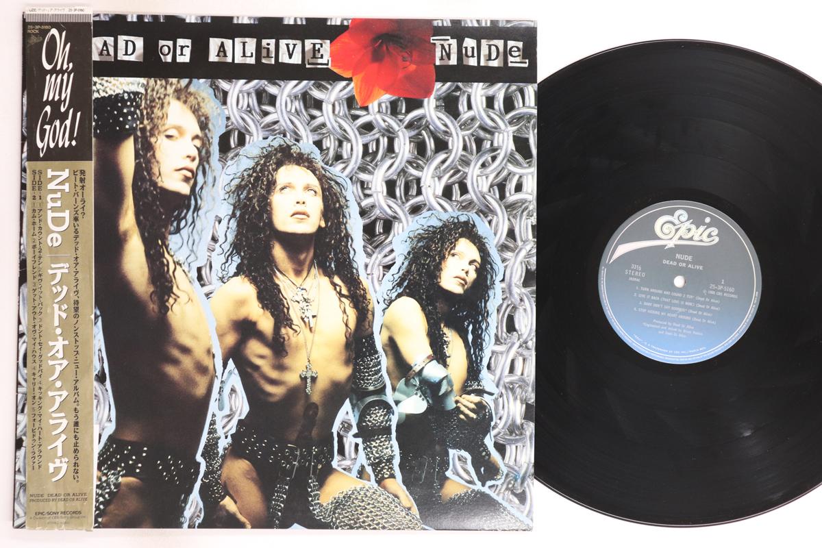 

LP Record DEAD OR ALIVE - Nude 253P5160 EPIC 1988 Japan Obi Dance & Electronica Used