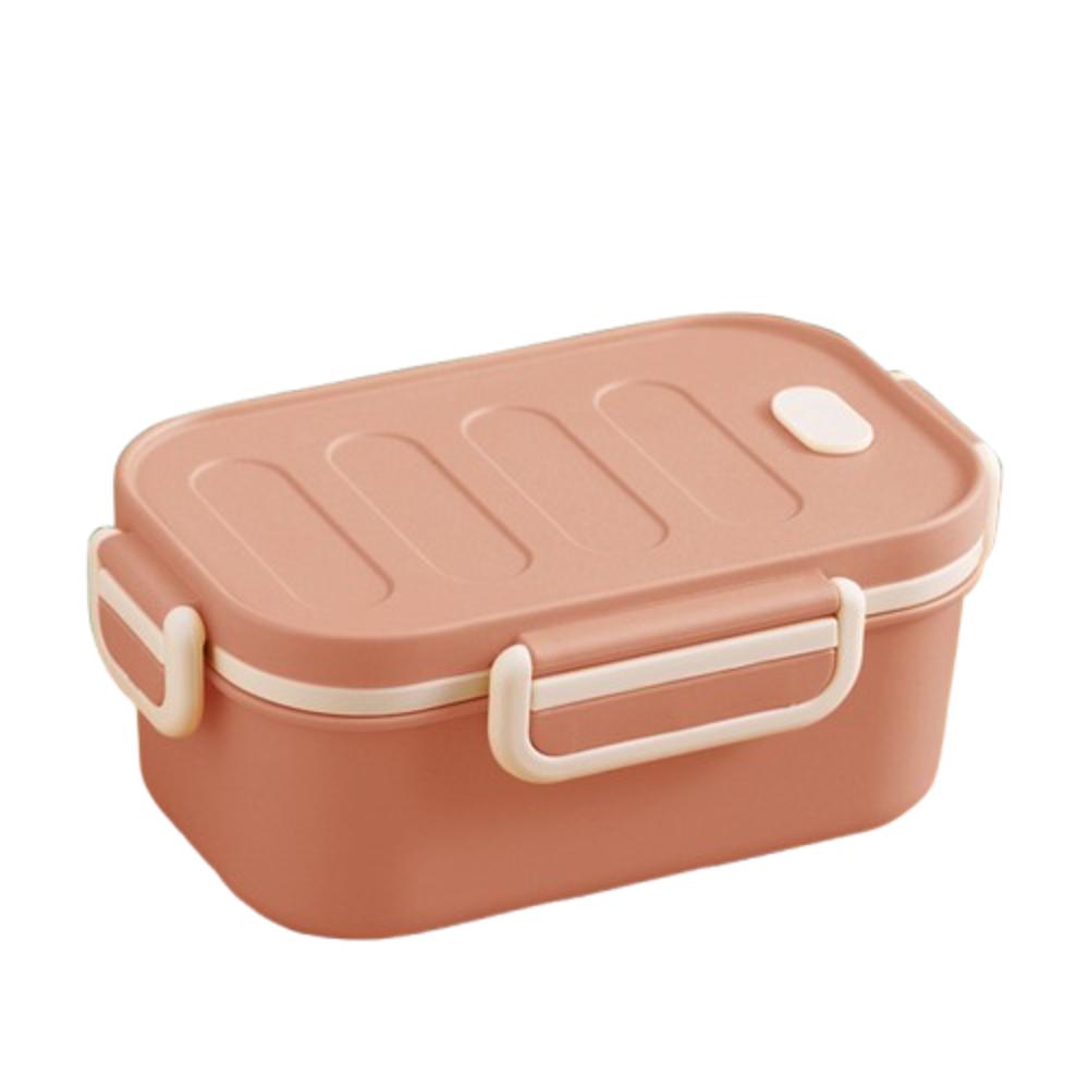 Two-Compartment Double-Layer Lunch Box Microwavable Food Storage Containers  School