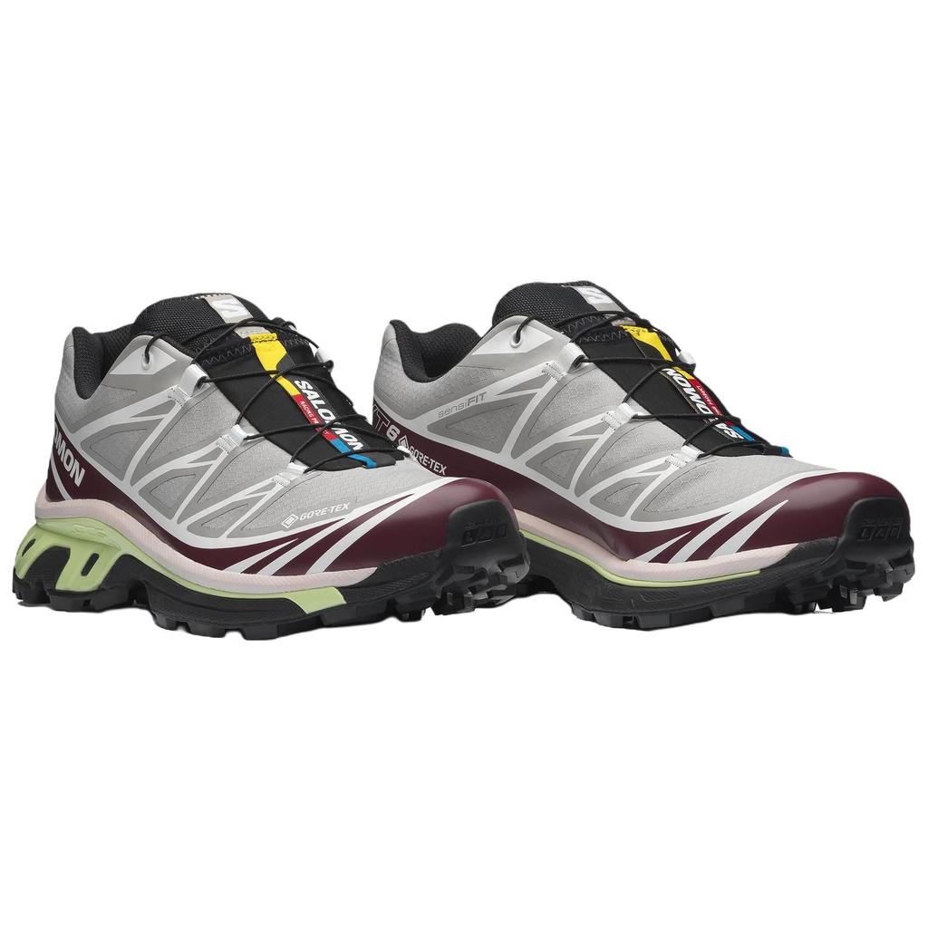 SALOMON XT 6 Trail Running Shoes Unisex Gray Brown L47991600