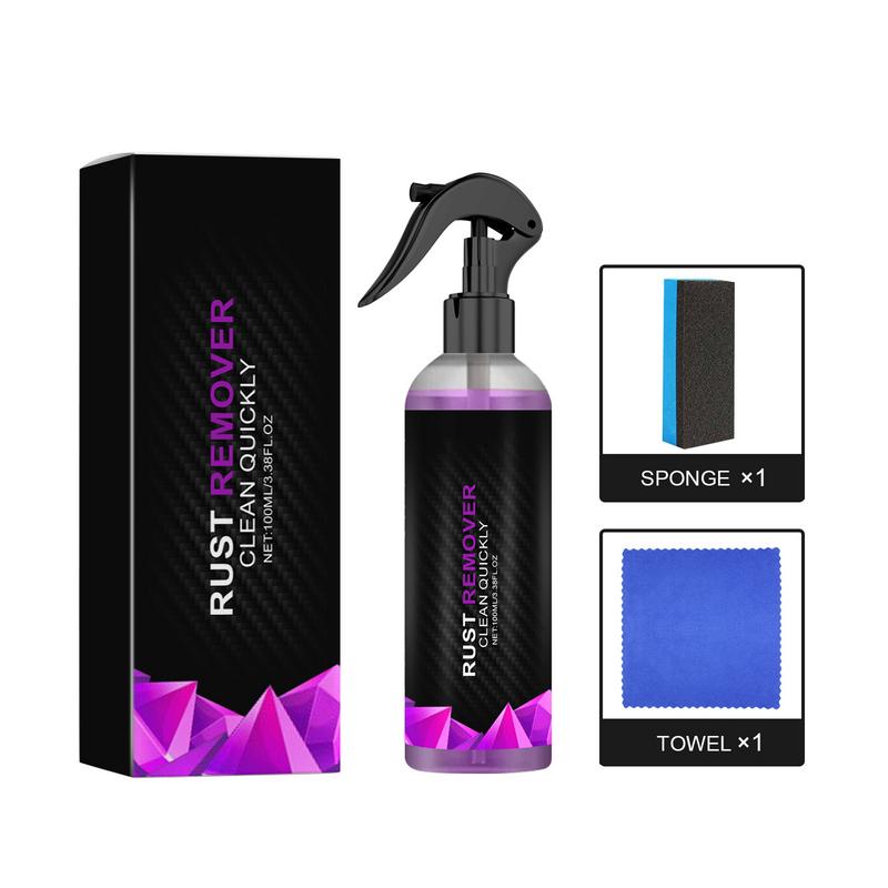 Rust Remover For Metal 100ML Car Iron Powder Rust Remover Rust Reformer For Remove Iron Particles In Car Paint Motorcycle RV And