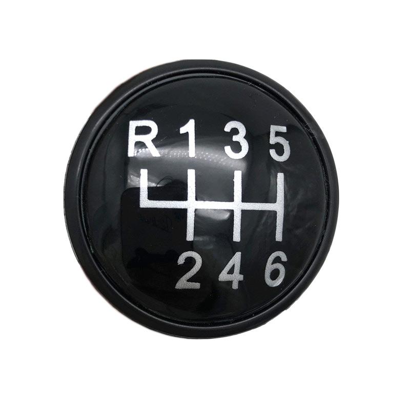 5/6 Speed Gear Shift Knob Cap Speed Number Emblem Badge Cover for VW Volkswagen Golf Jetta MK3 MK4 GTI MK4 Bora LUPO POLO SEAT IBIZA CADDY