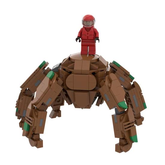 Yousheng Movie Inspired Rock Aliens Building Block Toy Space Science Fiction Film Character Brick Assembly Toy Decoration Sci-Fi Movie Fans