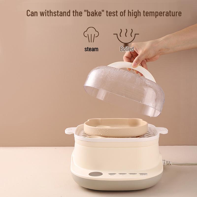 Silicone Bear Plate: High-Temp Resistant Suction Cup for Baby Weaning