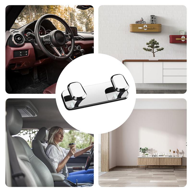 Car Sticky Hooks For Keys Hangers Stick On Car Cable Organizer Self-Adhesive Hook Auto Keys Holder Vehicle Storage Hooks