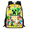 Minecraft Printed Backpack Children'S Elementary School Bag