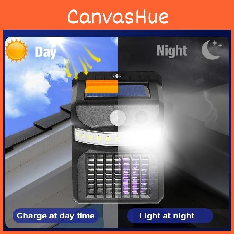 Solar Led Wall Mosquito Killing Light Intelligent Sensing Outdoor Lamp Courtyard