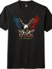 Holiday Vintage American Eagle USA 250th Kids Boys T-Shirt-Patriotic Unisex Graphic Kids Boy Kids Boy Tee