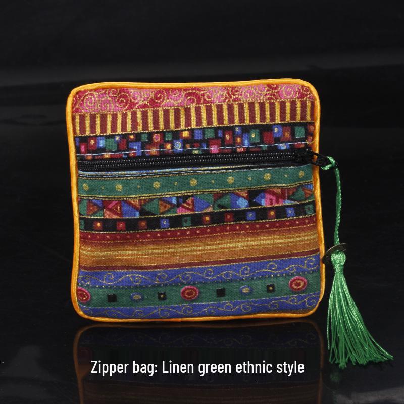 Chinese Osmanthus Embroidered Silk Brocade Sachet - Ethnic Style