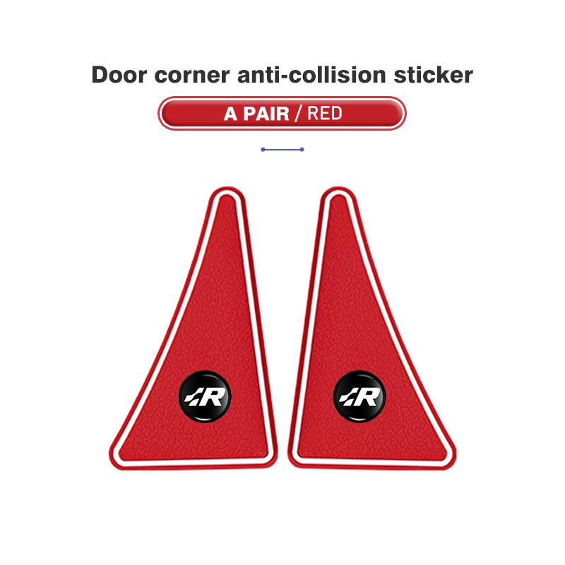 Universal Car Door Corner Anti-collision Covers Protector Sticker Accessories For Volkswagen VW Beetle CC B5 B6 B7 EOS GTI MK2 Xn4