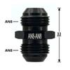 AN6 AN8 AN10 M14 M16 M18 1/2 1/4 3/8 NPT Düz Erkek Flare Birleştirme Yakıt Yağı Hava Hortumu Bağlantı Adaptörü
