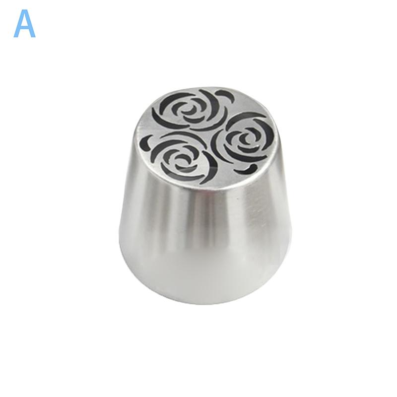 1 Pièce Acier Inoxydable Douilles à Pâtisserie Tulip Décoration Gâteau Cupcake Décorateur Rose