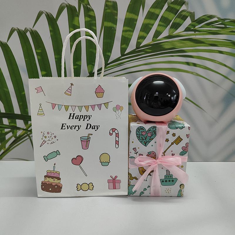 Children's LED Pixel Alarm Clock with Smart Night Light and Snooze Function for Students