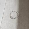 Ada Jewelry Anel Factory Hot Selling Women's Fashion Korean Design Simple S925 Sterling Silver Ring
