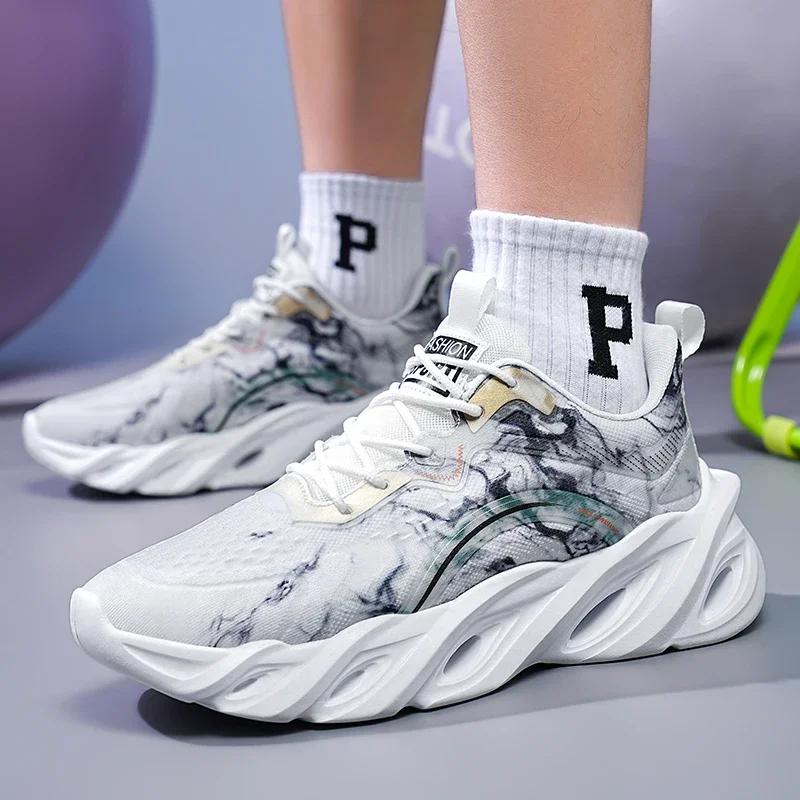 Nové Boty Pro muže Tenisky Pánské ležérní Pánská obuv tenis Luxusní boty Trenér Závod Prodyšné Boty módní mokasíny běžecké