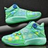 129 Men's Women's Basketball Shoes High Top Mesh Large Size Couple Student Youth Training Trendy Sports