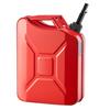 VEVOR Metal Fuel Container, 20 L, Fuel Jerry Can with Spout and Comfort Handle, 6 L/min Max Flow Rate