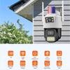 8MP 4K Wifi Dual Lens Protection Waterproof Security CCTV Video Surveillance Police Light Alarm IP Camera