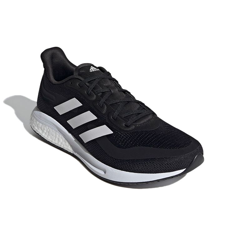 Adidas Supernova Black White Men Sneakers Core-Black Cloud-White Halo-Silver S42722