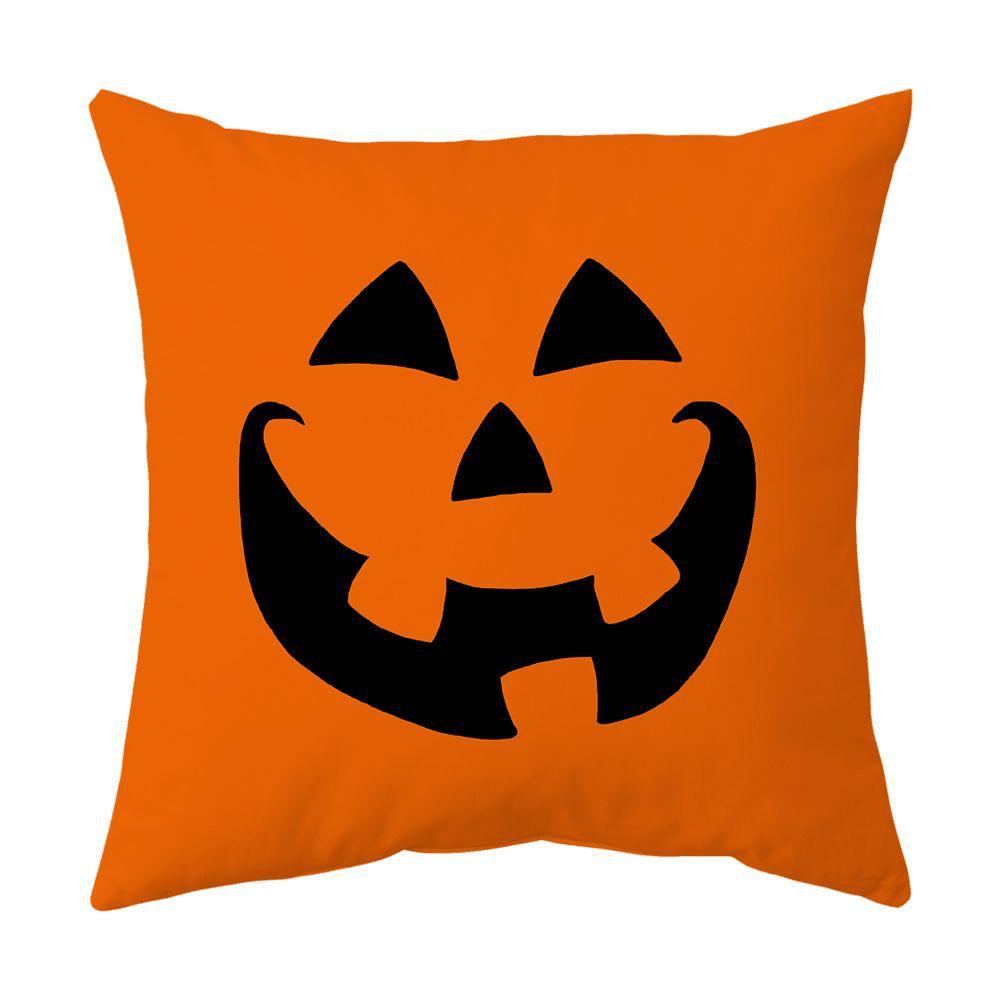 Halloween Pillow, Sofa Pillow Case, Printed Holiday Decoration Scene, Party Ghost Festival Decoration