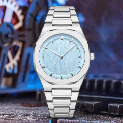 Luxury Unique Watches for Men Stainless Steel with Quartz Watches Simple Line Dial Business Party Men Watches Fashion Men's Watches