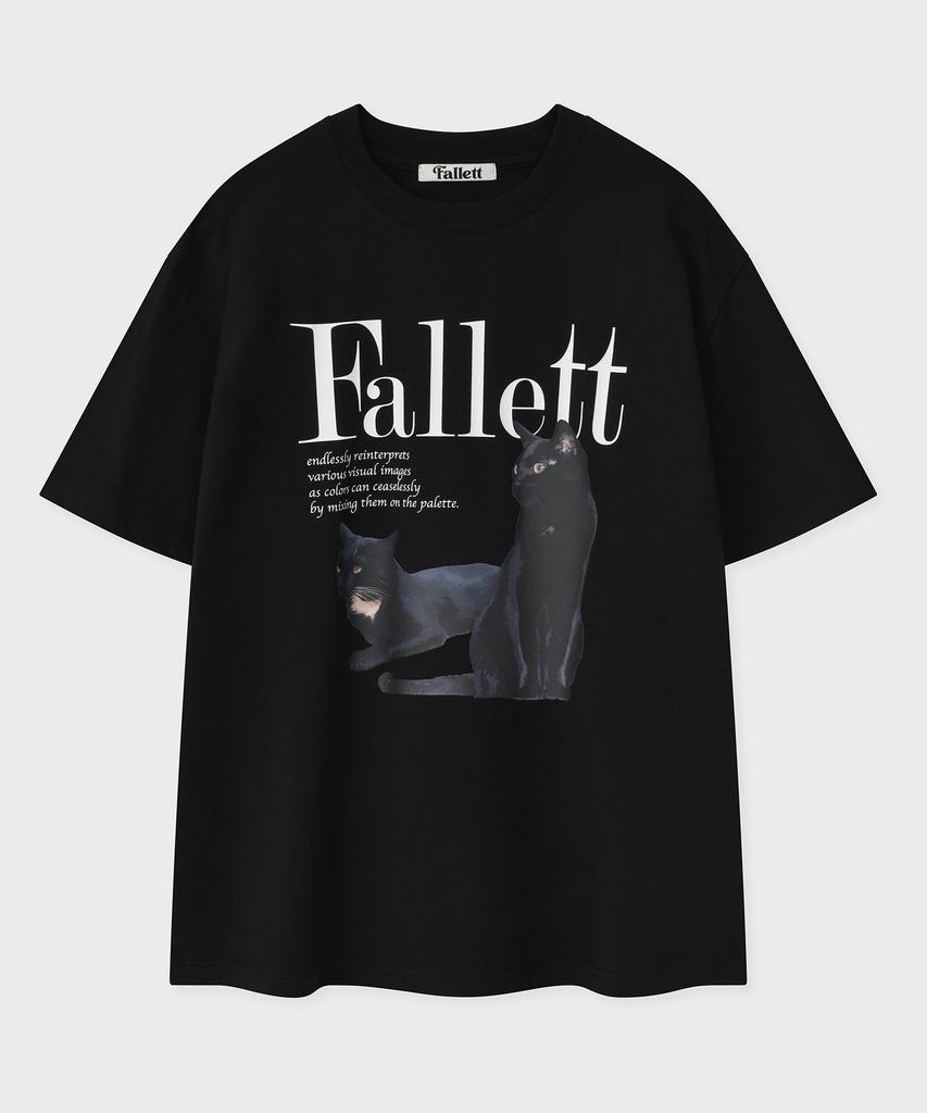 FALLETT Deuce Nero Short Sleeve T-Shirt Black