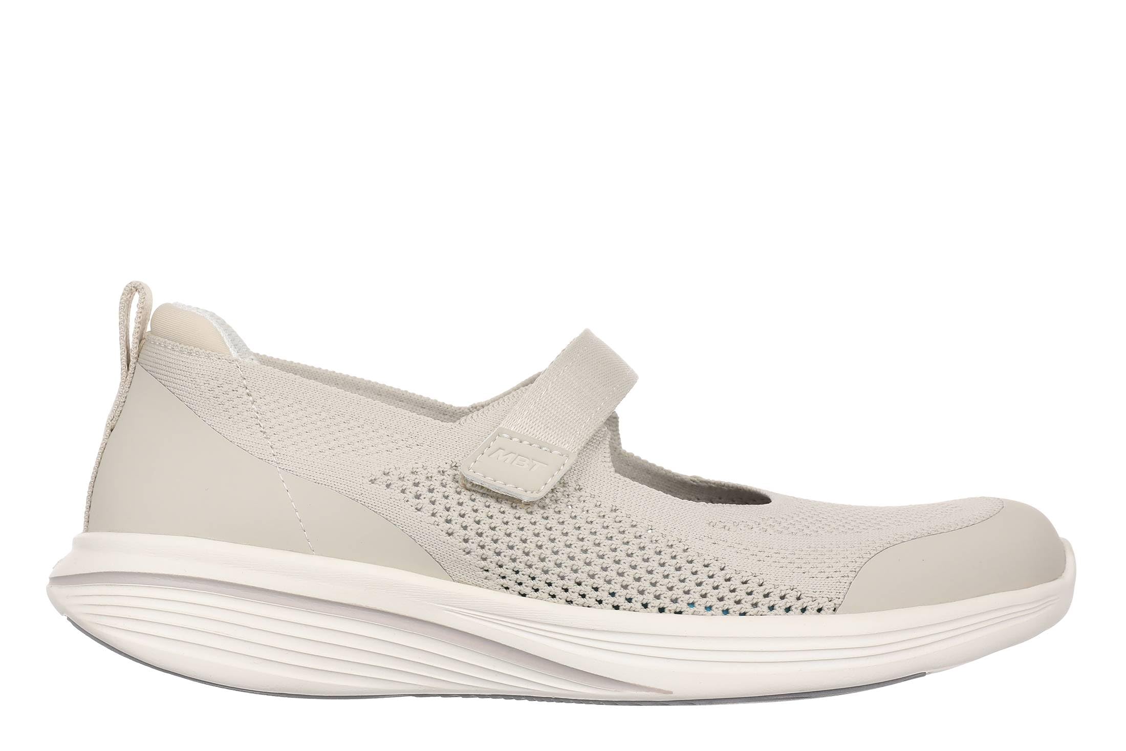 

M4000 W Strap Shoes Sandals Sneakers 703655 Light Taupe Improves core balance and promotes muscle [MBT] Women s 24.5cm - activation.