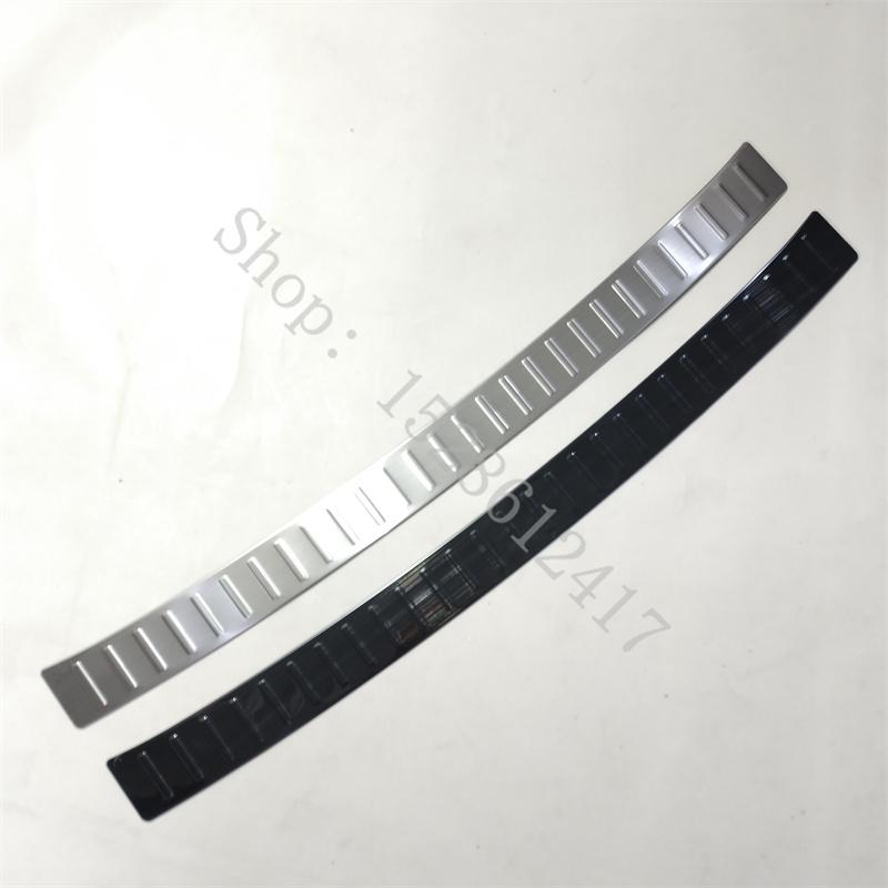 For BMW X1 E84 2009 2010 2011 2012~2015 Stainless Steel Door Rear Bumper Protector Sill Trunk Tread Plate Trim Car Accessories