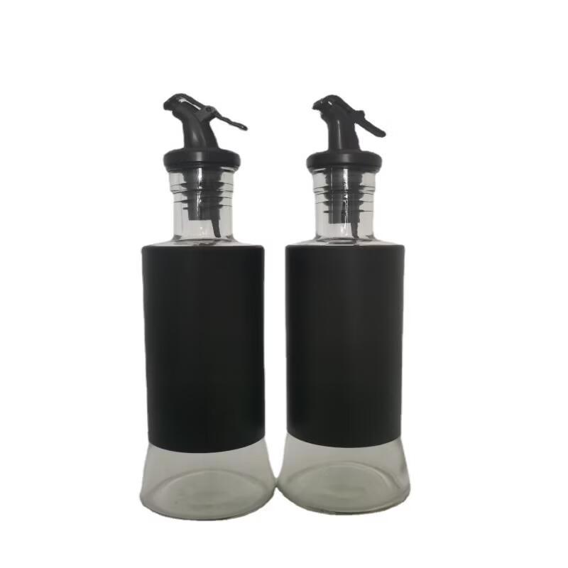 RuHan Modern Stainless Steel Oil & Seasoning Bottles
