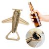 Portable Aircraft Wine Bottle Opener Plane Shaped Bottle Lid Remover for Parties and Gatherings Wedding Return Gift