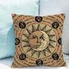 Tarot Sun And Moon Cushions Double-Sided Printing Pillows Decorative For Bed Of Modern Sofa Pillow Cover Decoration Living Room