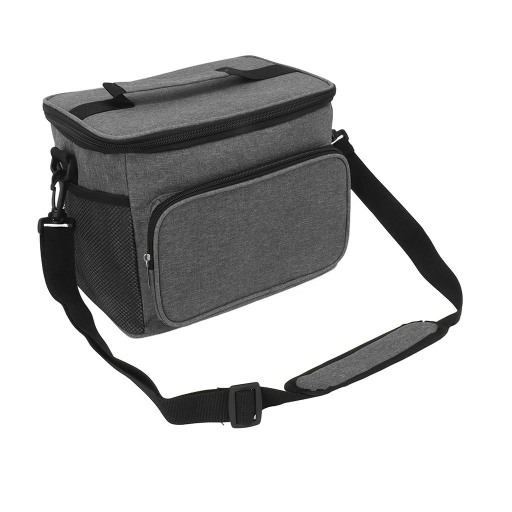 Lunch Bag 10L Collapsible Adjustable Strap Leakproof Portable Handle Insulated Lunch Bag for