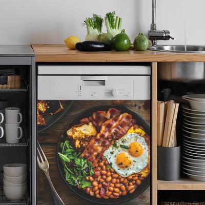 Frühstückstoast Küche Esszimmer Schränke Kochfeld Landschaftsbau Dekorative Aufkleber