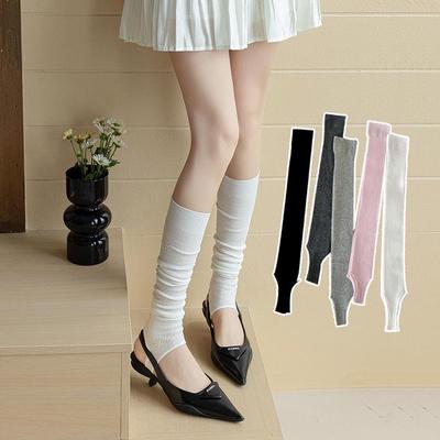 MIHIMIHI Women's Drawstring Stirrup Socks: Cozy, Warm, Air-Conditioned Room Ankle Protection for Sleep.