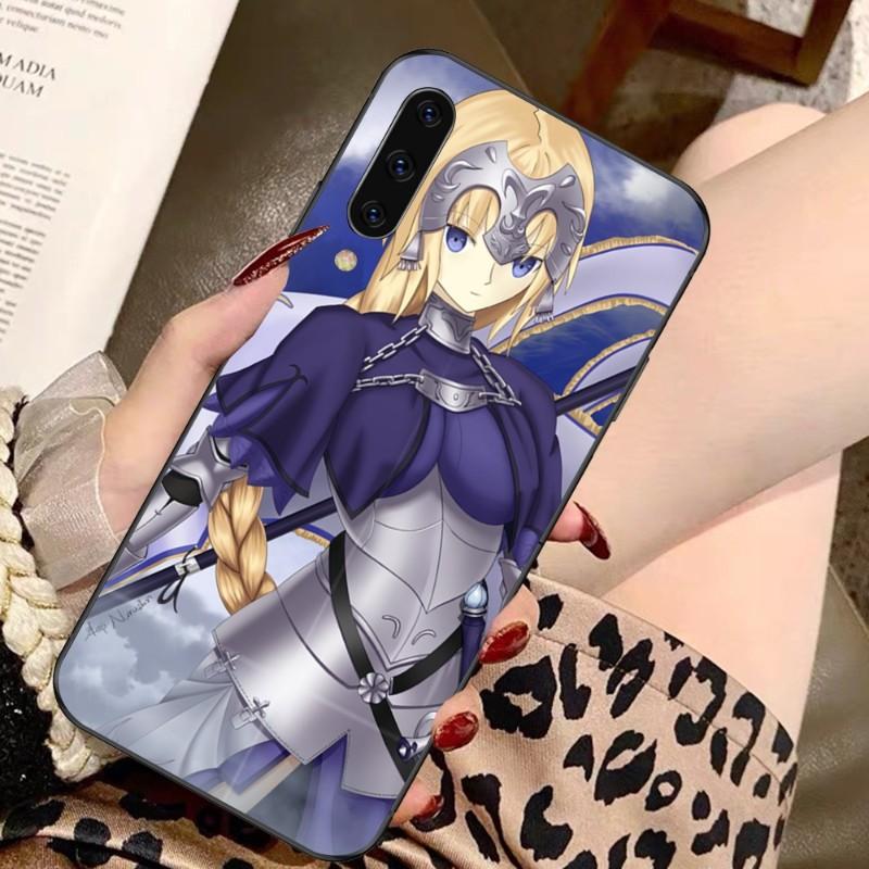 Fate Apocrypha Anime Phone Case For Samsung A91 A81 A73 A72 A71 A30S A20 A12 A13 A52 A53 4G 5G Soft Black Phone Cover