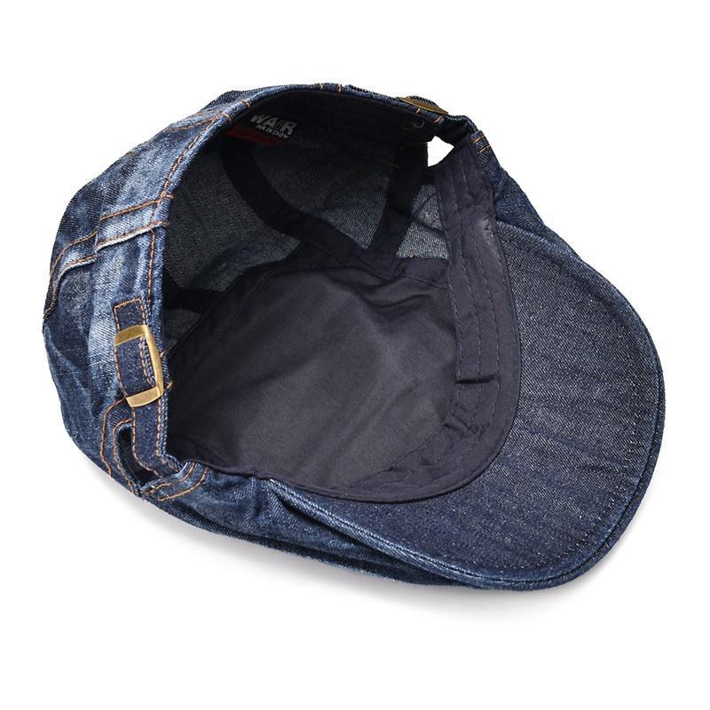 Umyta czapka kowbojska podwójna strzałka beret mężczyźni i kobiety modny kapelusz przeciwsłoneczny retro kapelusz