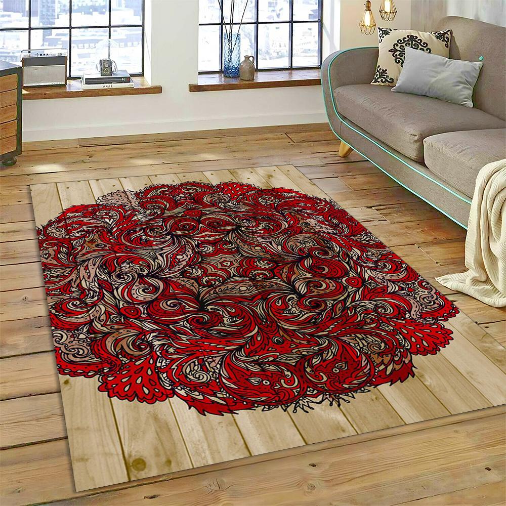 Bohemia Meditation Mandala  Flower Carpet Rug for Home Living Room Bedroom Sofa Doormat Deco Mat