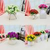 Elegant Fake Orchid Plant With Semispherical Edging For House Decoration And Gift Idea