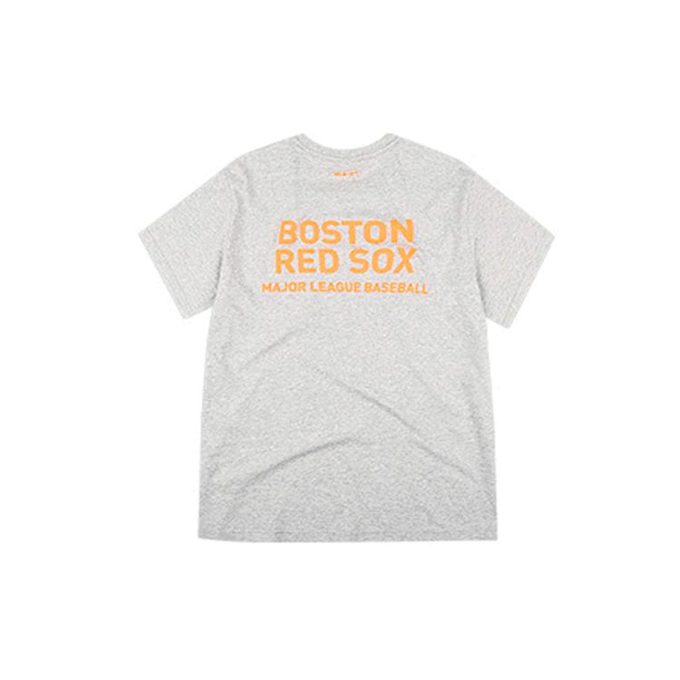 New MLB T Shirt Unisex Heather Gray 31TS21931-43M