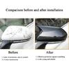 Rifoda Door Side Mirror Cover for Toyota Camry 2018 2019 2020 2021 2022 2023 2024 2025 2026 Horn Side Rearview Mirror Cover Accessories Decoration