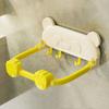 Waterproof Suction Cup Basin Holder with  Hook Bathroom Basin Storage Rack  Kitchen