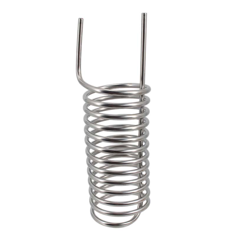 Stainless Glycol Cooling/Heating Coil 3/8"(9.5mm) 15ft(4.7meter) Temp Controller Heat Transfer Immersion Chiller Homebrew