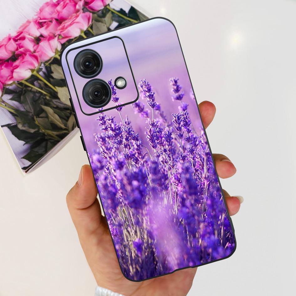 For Motorola Moto G84 5G Case 2023 New Stylish Butterfly Cat Slim Black Silicone Soft TPU Phone Cover For Moto G84 5G G 84 Coque