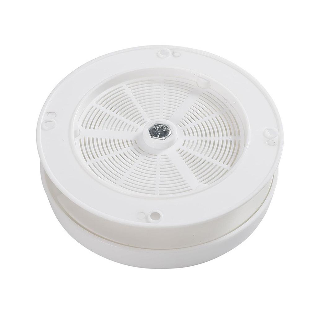 Mushroom Style RV Roof Vent Cap, White