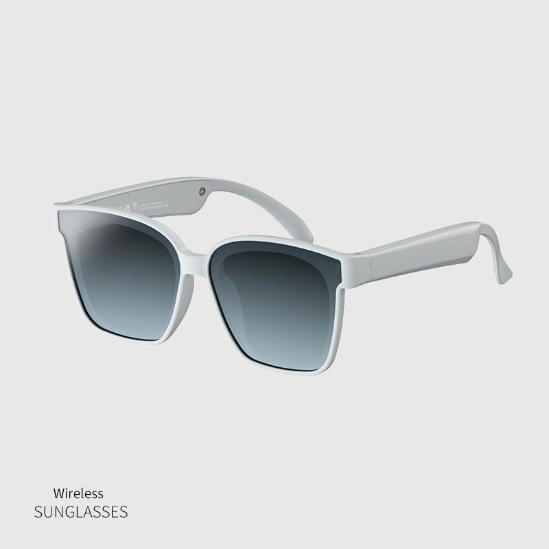 AI-Powered Bluetooth Glasses with Wireless Headphones for Real-Time Translation In 100+ Languages, Music Streaming, and Call Functions