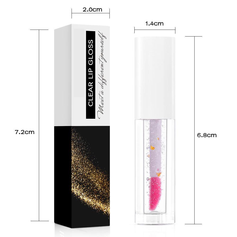 FJXHF Nutritious Lip Gloss Lip Tint Natural Moisturizer Long-lasting Plumping Lips Balm Cream Care Cosmetics Makeup
