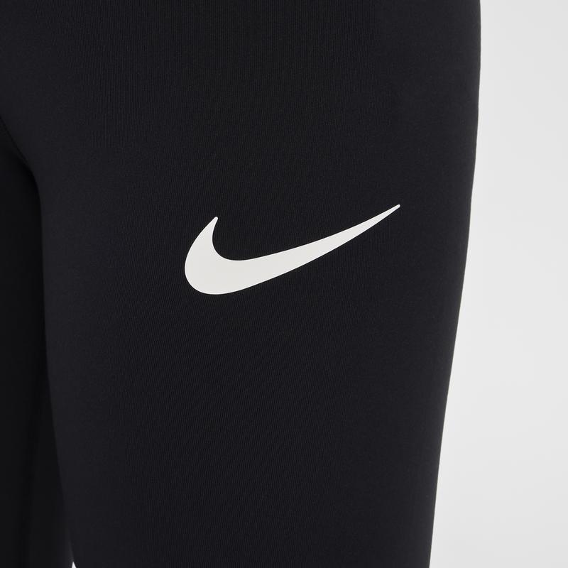 Nike Knitted Sports Pants New Year Collection Fashion Soft Comfortable Versatile Kids Bottoms Black II0376-010