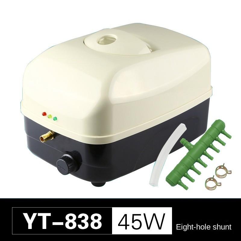 Vysoce výkonné akvarijní kyslíkové vzduchové čerpadlo Akvarijní střídavé/stejnosměrné dvouúčelové provzdušňovací čerpadlo Akvakultura Tichý kyslíkovač